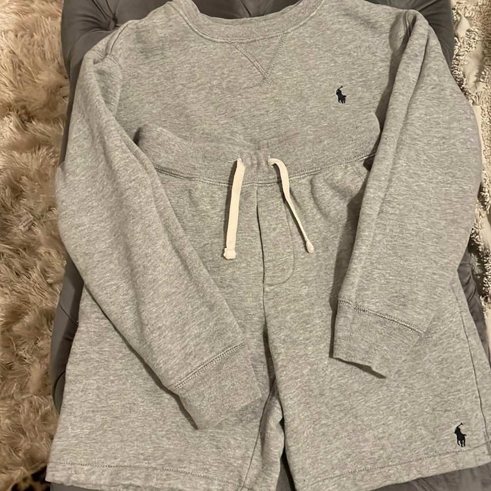 Boys Ralph Lauren Short Set Size 8 EUC